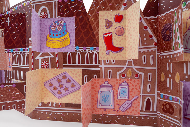 PopUp Adventskalender Pfefferkuchen Dresden