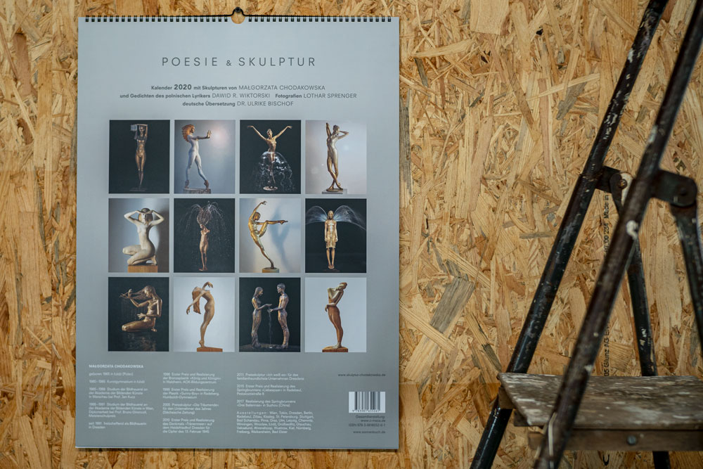 Kalender Poetry & Sculpture 2020